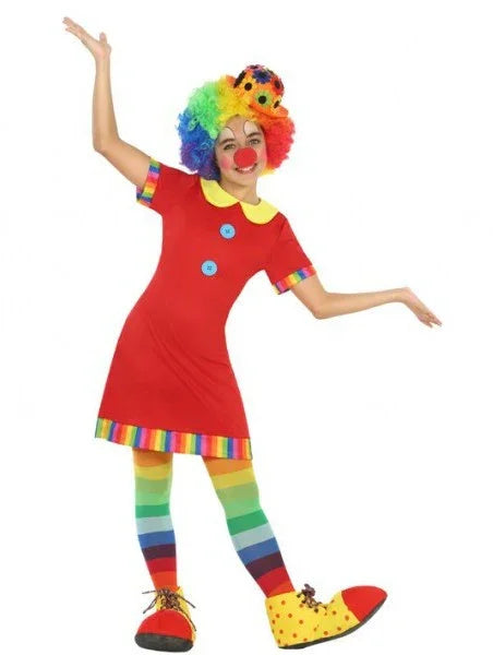 Disfraz de Payasita Roja para Niña INFANTILES Atosa